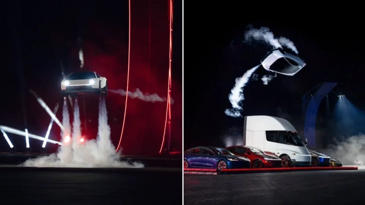 Foto - Elon Musk bile şaşırdı! Tesla'nın arabası uçuyor, hissesi düşüyor