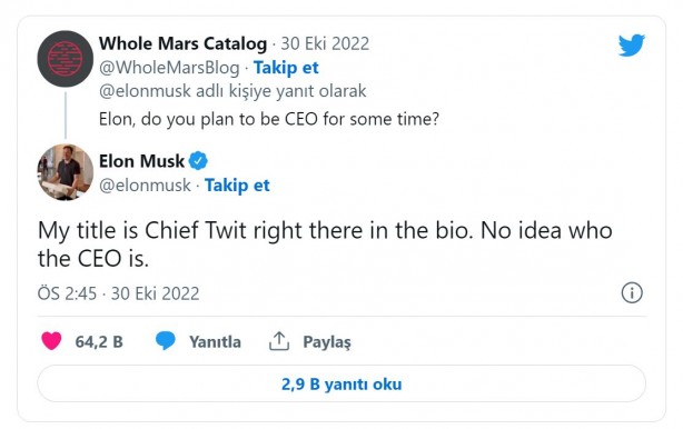 Foto - Elon Musk, bir Twitter sözünü daha tutmayacak