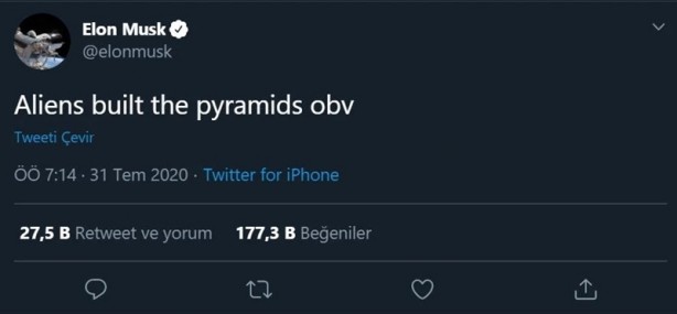 Foto - Elon Musk piramitler hakkında net konuştu! Uzaylılar...