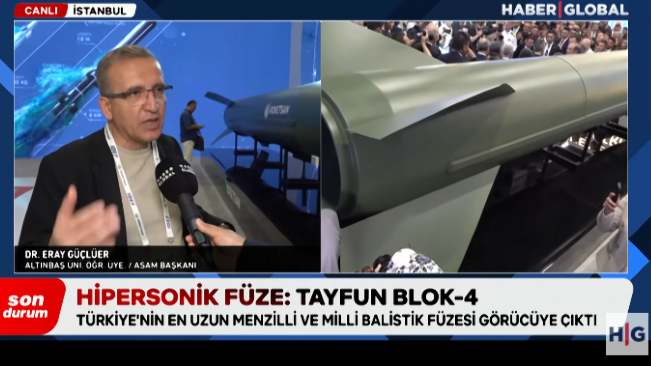Foto - Emekli albay Tayfun Blok-4 füzesinin menzilini açıkladı! Canlı yayını izleyenler kulaklarına inanamadı