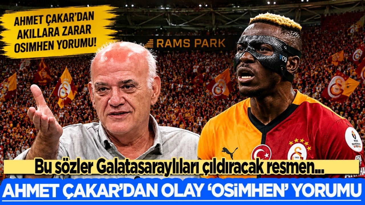 O hakemden gündeme oturacak Osimhen yorumu! Rams Park'ı çıldırtacak sözler...
