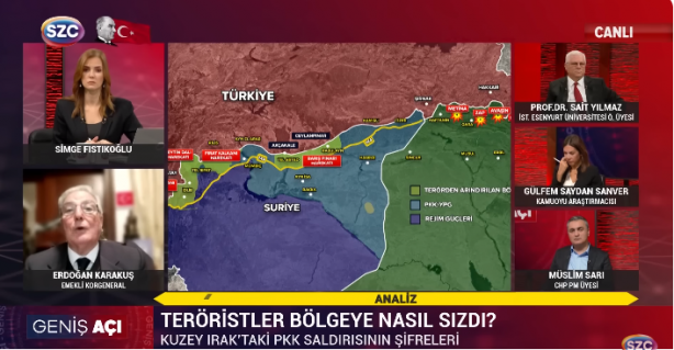 Foto - Emekli korgeneral Erdoğan Karakuş'tan dehşete düşüren çıkış:11 bin kişi Türkiye'ye sızıp oraya konuşlandı