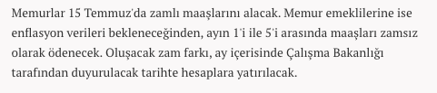 Foto - Emekli temmuz 2020 zammı ne kadar olacak Son dakika emekli memur maaş zammı