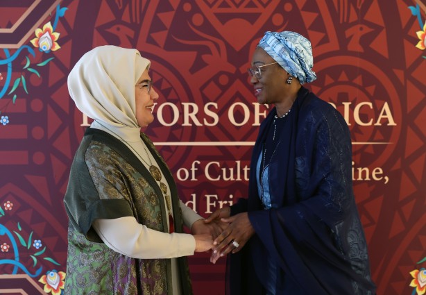 Foto - Emine Erdoğan, Afrika kıtasının lezzetlerine ev sahipliği yaptı