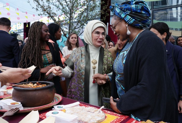 Foto - Emine Erdoğan, Afrika kıtasının lezzetlerine ev sahipliği yaptı