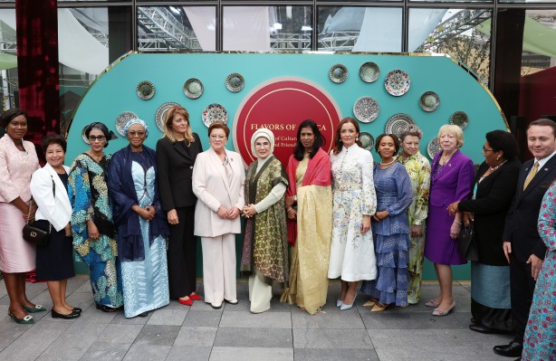 Foto - Emine Erdoğan, Afrika kıtasının lezzetlerine ev sahipliği yaptı