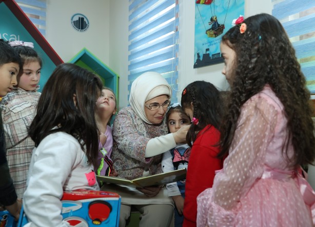 Foto - Emine Erdoğan, Bebek Kütüphanesi'nin açılışını yaptı