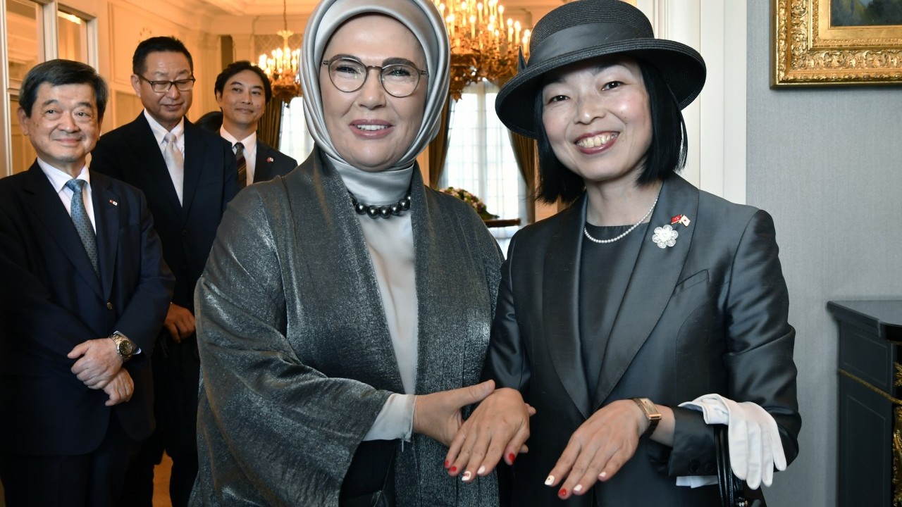 Foto - Emine Erdoğan, Japonya Altes Prensesi Mikasa ile görüştü...