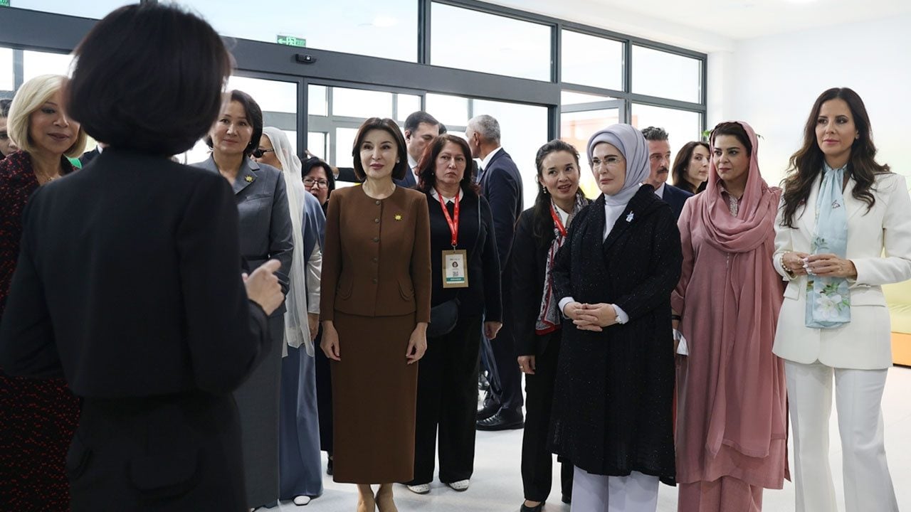 Foto - Emine Erdoğan’dan Özbekistan'da özel açılış