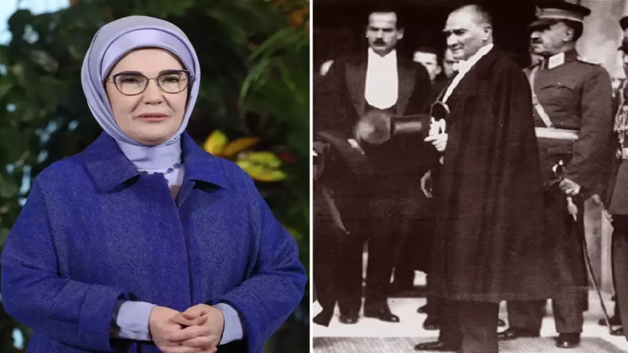 Emine Erdoğan’ın "Atatürk" mesajı sonrası millet Google’a hücum etti! "Bani" kelimesi olay oldu