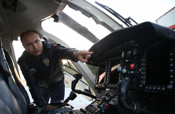 Foto - Emniyetin göklerdeki kartal gözü "Kanat"