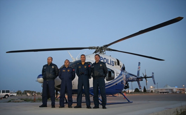 Foto - Emniyetin göklerdeki kartal gözü "Kanat"