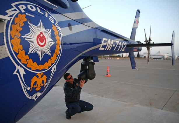 Foto - Emniyetin göklerdeki kartal gözü "Kanat"