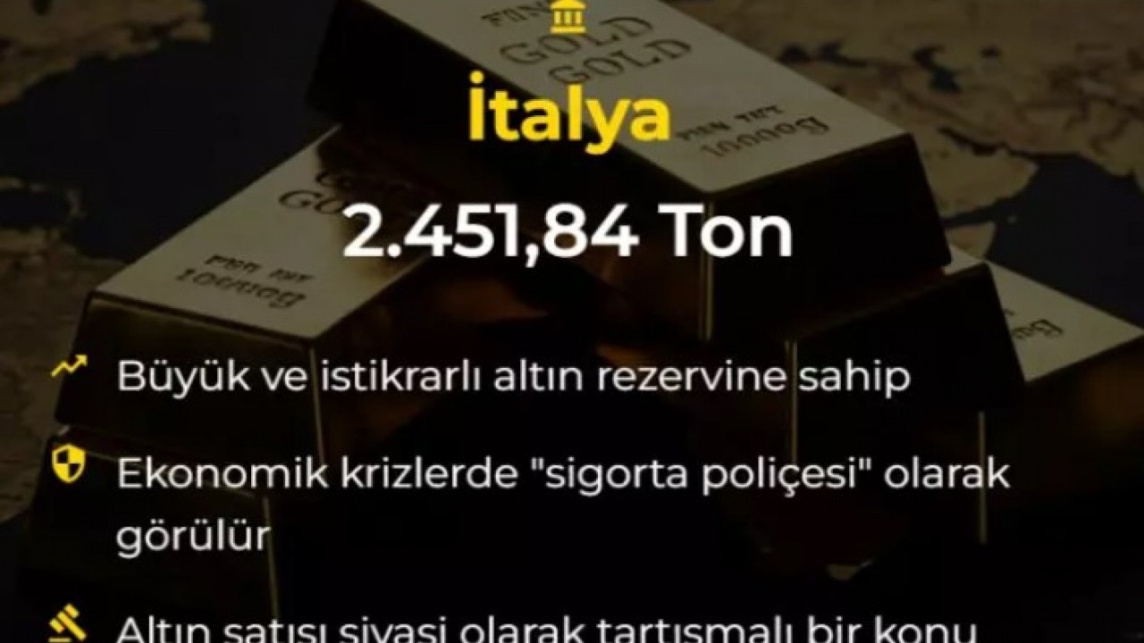 Foto - En çok altını olan ülkeler açıklandı! Türkiye kaçıncı sırada?