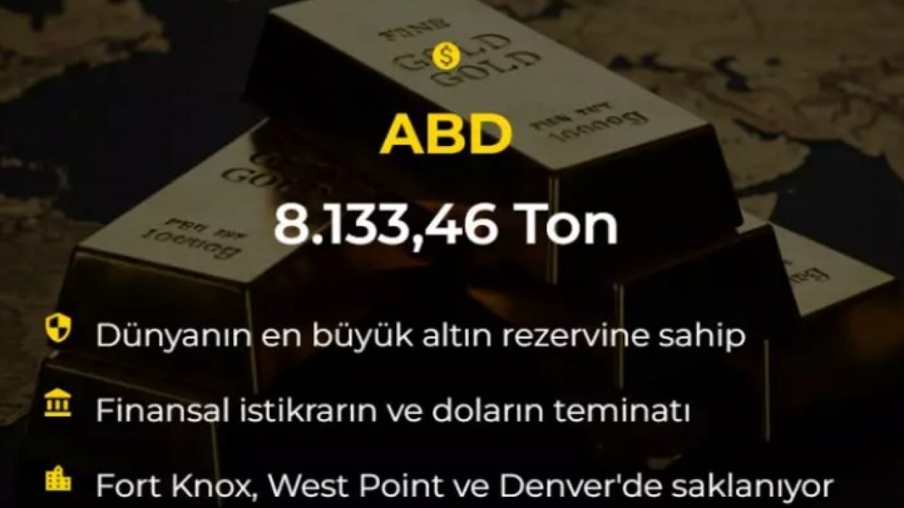 Foto - En çok altını olan ülkeler açıklandı! Türkiye kaçıncı sırada?