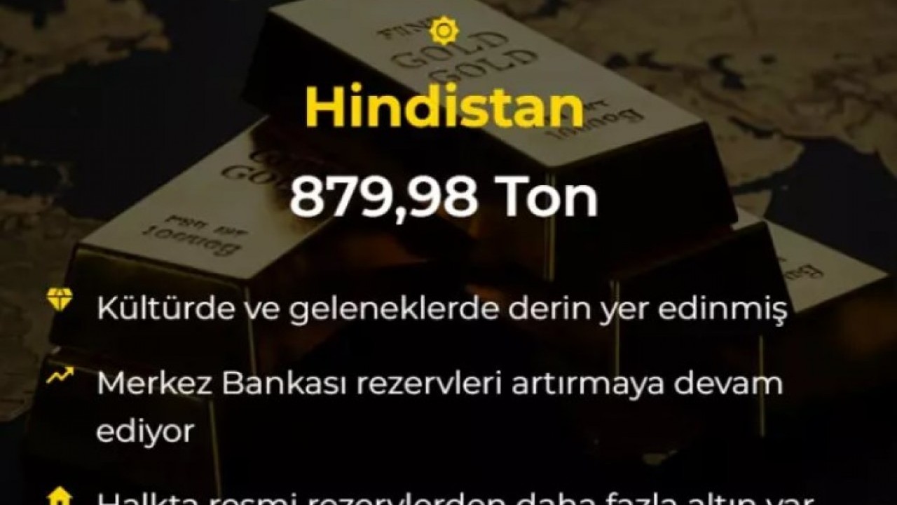 Foto - En çok altını olan ülkeler açıklandı! Türkiye kaçıncı sırada?