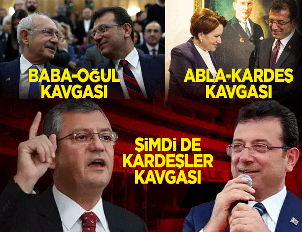 En iyi bildiği şeyi yapıyorlar! Hep kavga… İzmir ve İstanbul için birbirlerine girdiler!