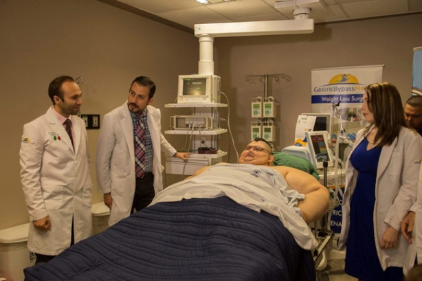 Foto - En kilolu erkek 175 kilo verdi 