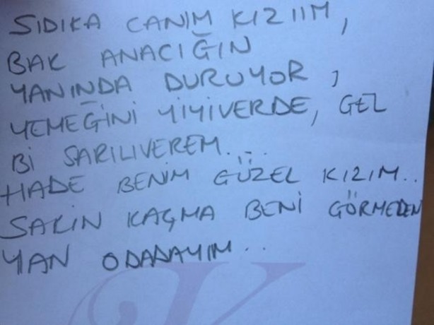 En sevimli anne notları