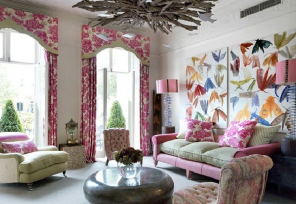 Foto - En şık renkli salon tasarımı örnekleri