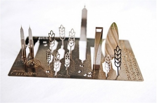 Foto - En sıra dışı kartvizit tasarımları