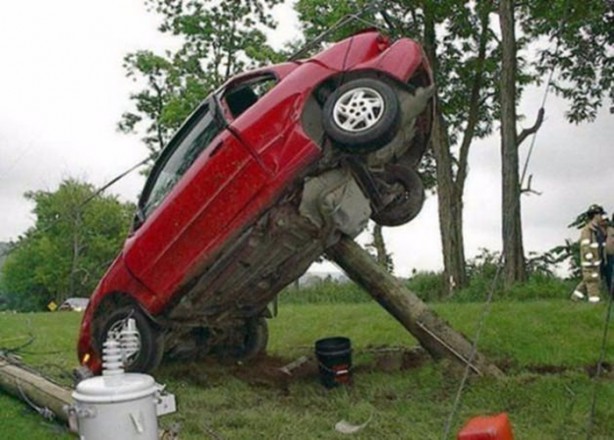 Foto - En sıra dışı trafik kazaları