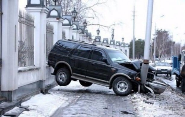 Foto - En sıra dışı trafik kazaları