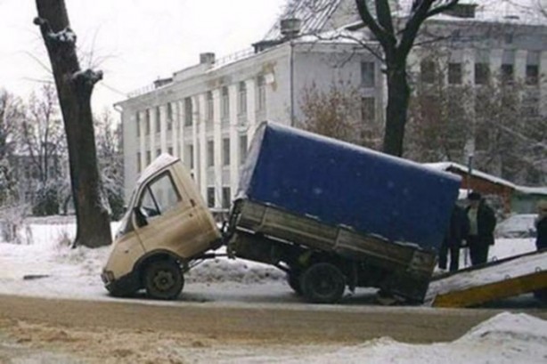 Foto - En sıra dışı trafik kazaları