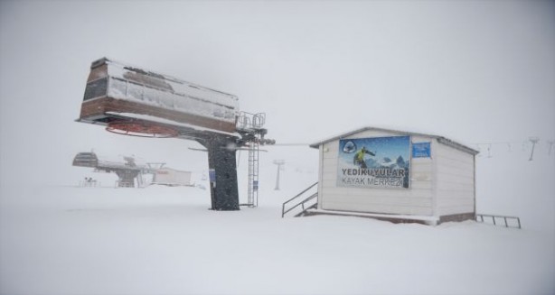 Foto - En yüksek ikinci il! Kar kalınlığı 1 metreyi aştı