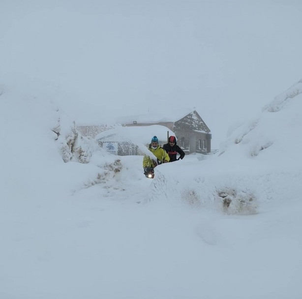 Foto - En yüksek ikinci il! Kar kalınlığı 1 metreyi aştı
