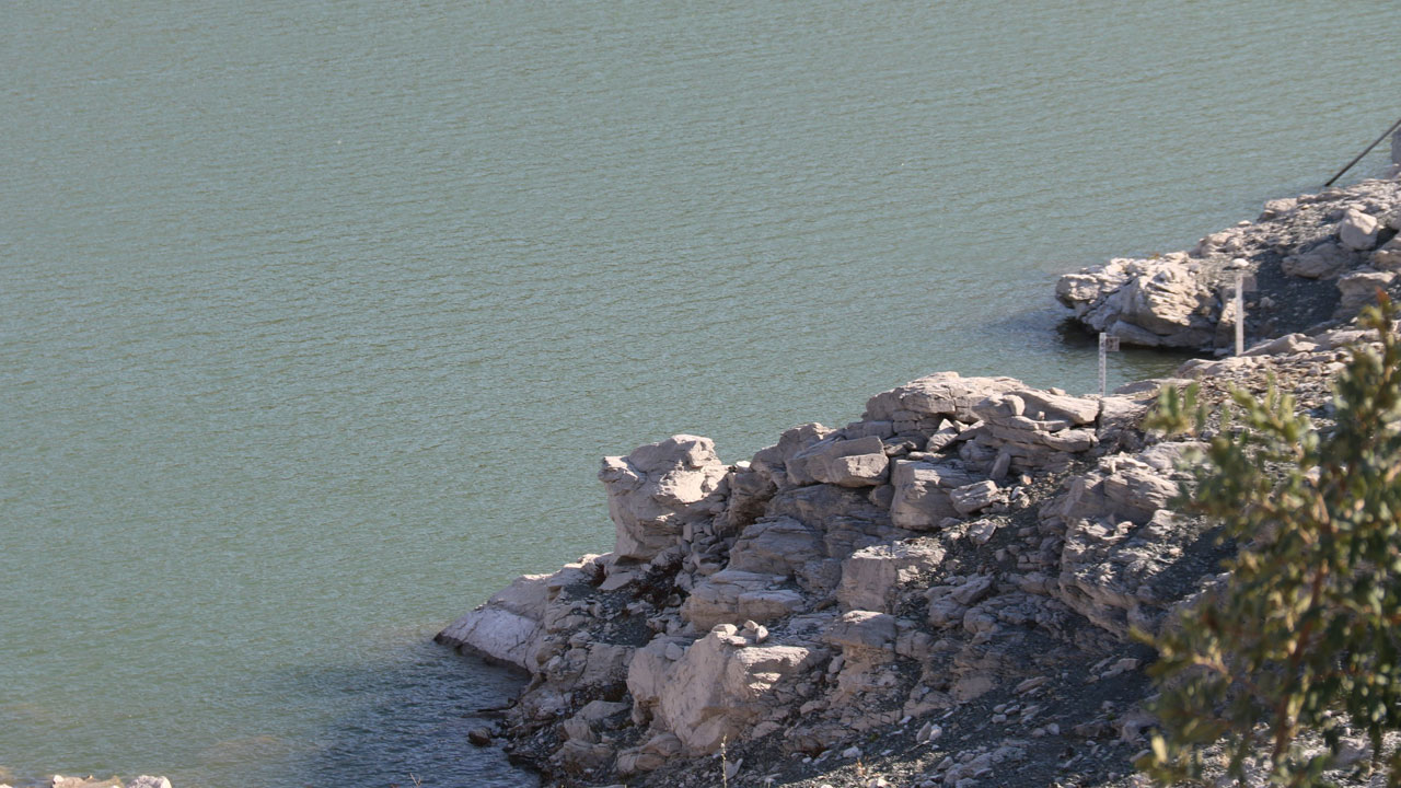 Endişelendiren manzara! Su seviyesi tarihin en düşük noktasında