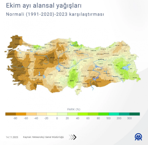 Foto - Endişelenmemek elde değil O harita yayınlandı! Türkiye tehlike altında