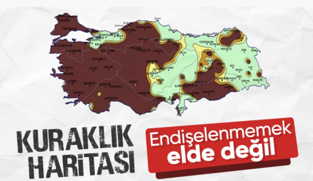 Endişelenmemek elde değil O harita yayınlandı! Türkiye tehlike altında