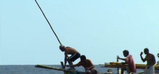 Foto - Endonezya'da sıradışı av