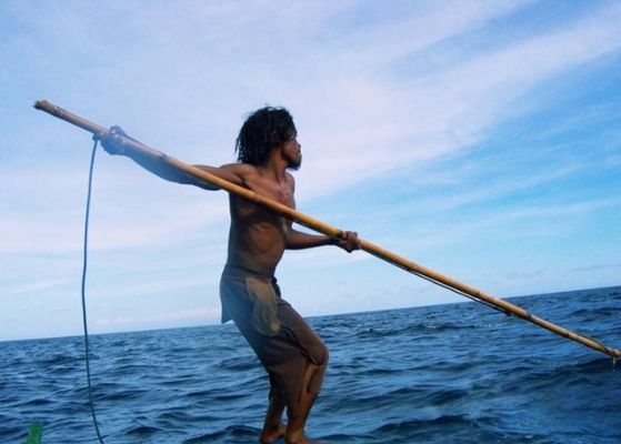 Foto - Endonezya'da sıradışı av