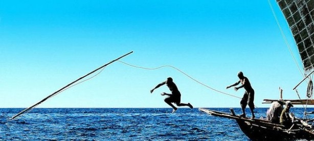 Foto - Endonezya'da sıradışı av