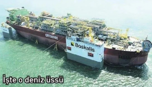 Foto - Enerjide tam gaz! 7. Gemi yolda… Yüzer üretim tesisinin ilk görüntüleri