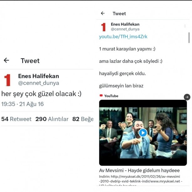 Foto - Enes Halifekan'ın tweetleri gündem oldu! Sosyal medya ayağa kalktı