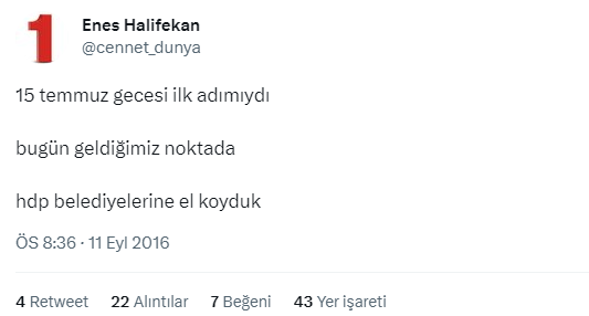 Foto - Enes Halifekan'ın tweetleri gündem oldu! Sosyal medya ayağa kalktı