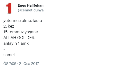 Foto - Enes Halifekan'ın tweetleri gündem oldu! Sosyal medya ayağa kalktı