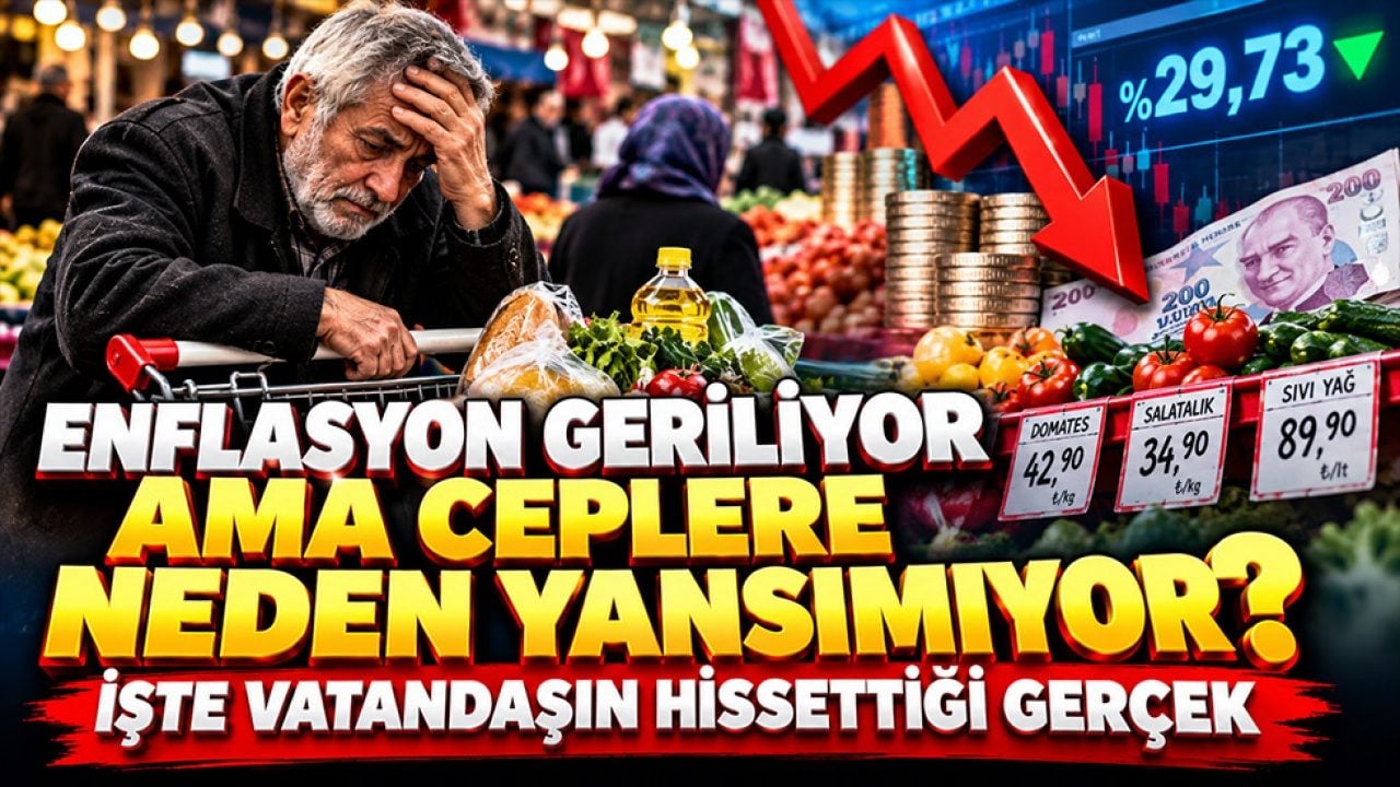 Enflasyon geriliyor ama ceplere neden yansımıyor? İşte vatandaşın hissettiği gerçek