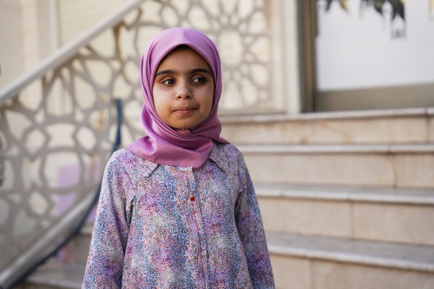 Foto - Engelleri gönlündeki iman aşkıyla yıktı! 9 yaşındaki Eyanu, görmese de kalp gözüyle 3 yılda Kur'an-ı Kerim'i ezberledi!