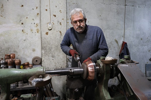 Enkaz kentten ABD'ye bakır ihracı