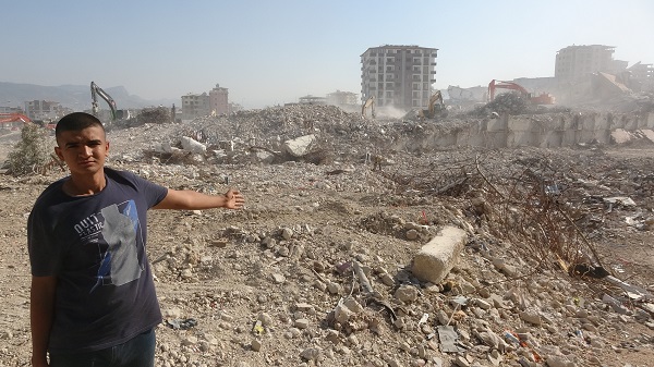 Foto - Enkazın kaldırılmasıyla tanınmaz hale geldi! Hatay havadan görüntülendi