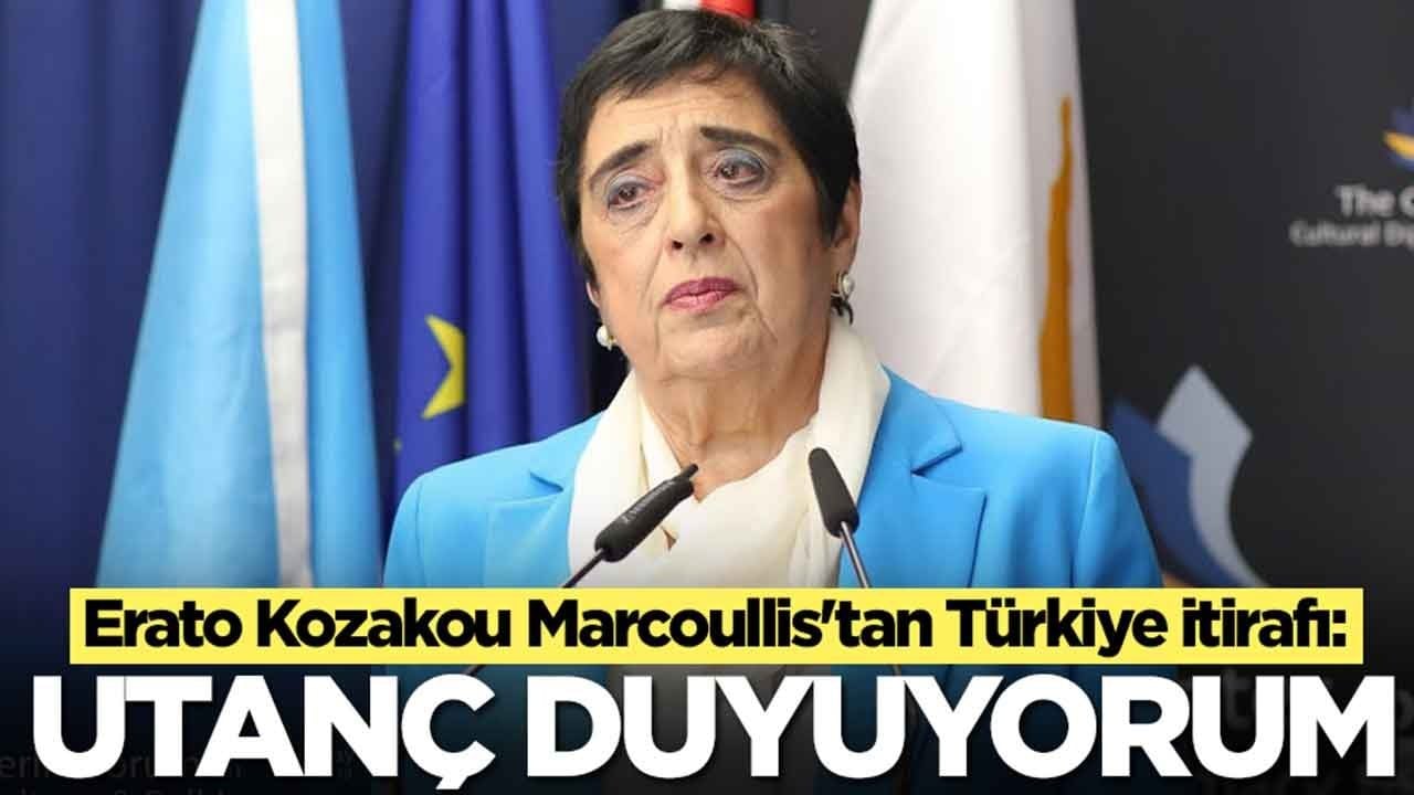 Erato Kozakou Marcoullis'tan Türkiye itirafı: Utanç duyuyorum