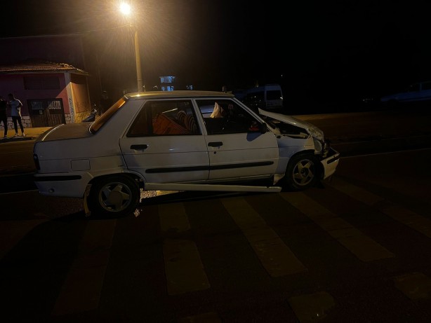 Erbaa’da trafik kazası