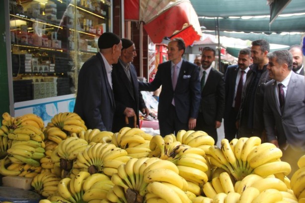 Foto - Erbakan'dan esnaf ziyareti