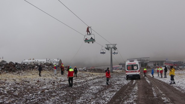Foto - Erciyes’te nefes kesen anlar