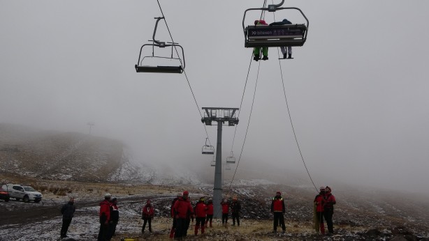 Erciyes’te nefes kesen anlar