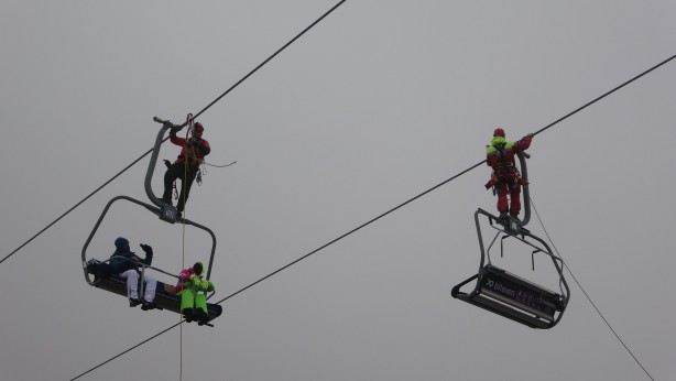 Foto - Erciyes’te nefes kesen anlar